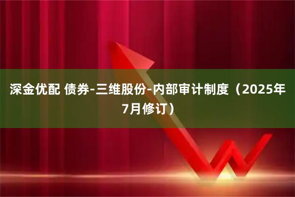 深金优配 债券-三维股份-内部审计制度（2025年7月修订）
